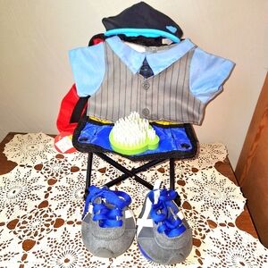 Build-A-Bear Accessories Set, 3 Years & UP(chair NWT)